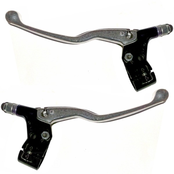 Handle SET UNI Lusito Lang Aluminium/Zwart