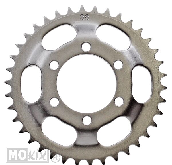 Achtertandwiel Zundapp KS/50 58mm 6gats 38tands - IGM