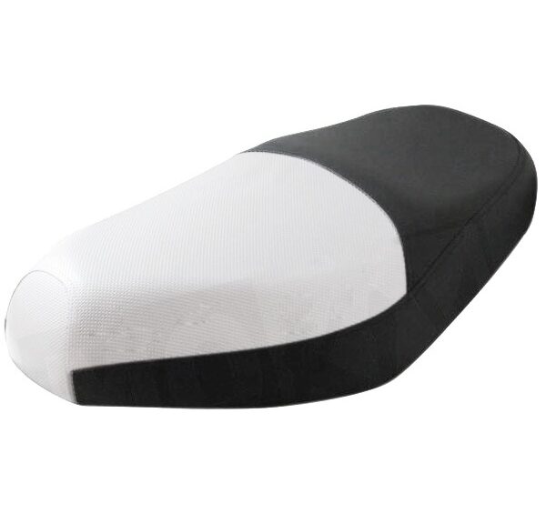Buddy Seat China 4T GY6 QT9 WIT/Zwart - MKX