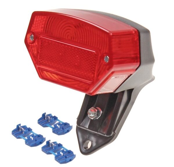 Achterlicht ZPP/Kreidler 12V OP Voet(ULO) Rood LED