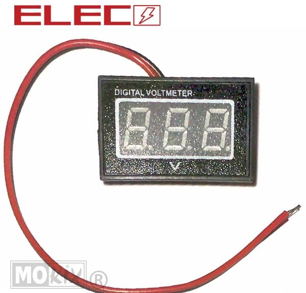 Voltmeter Universeel Digitaal Inbouw