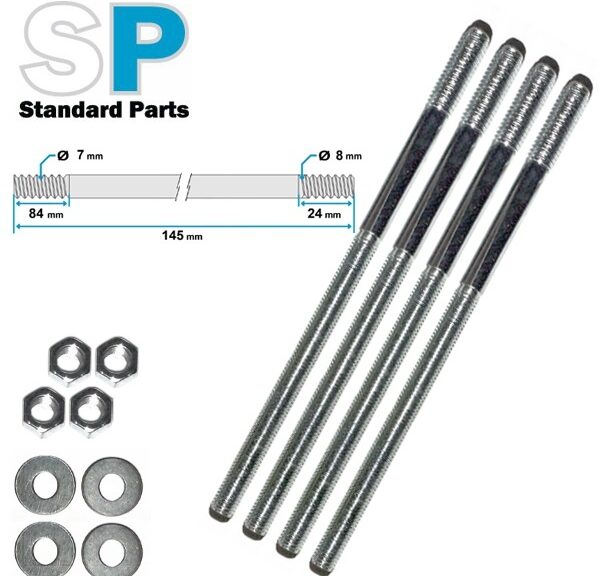 Cilinder Tapeind KIT M8>M7 X 145 (25/80) SP (4)