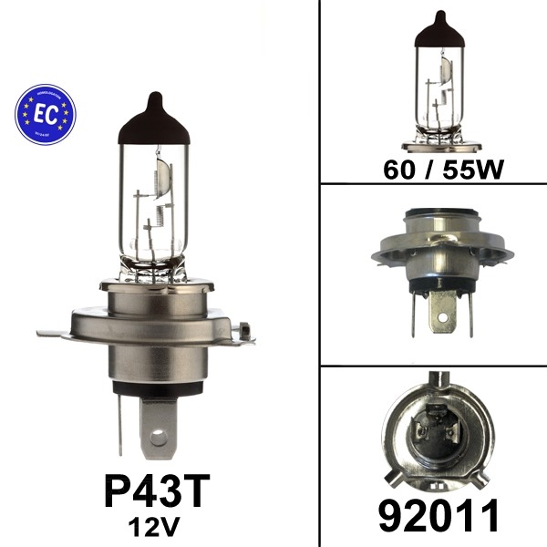 Lamp P43T 12V 60/55W H4 Osram CE (1)