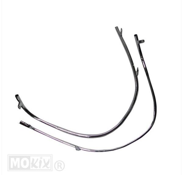 SYM Allo Chrome Supertec crash bar set