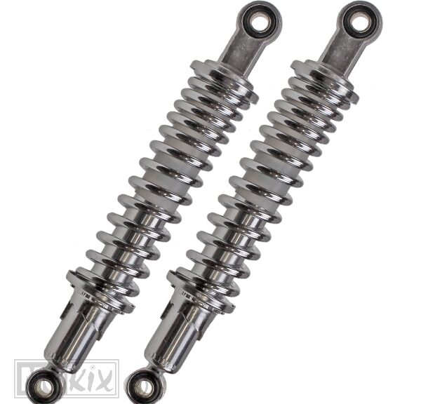 Schokbrekerset Honda 310mm Chroom/Chroom - MKX