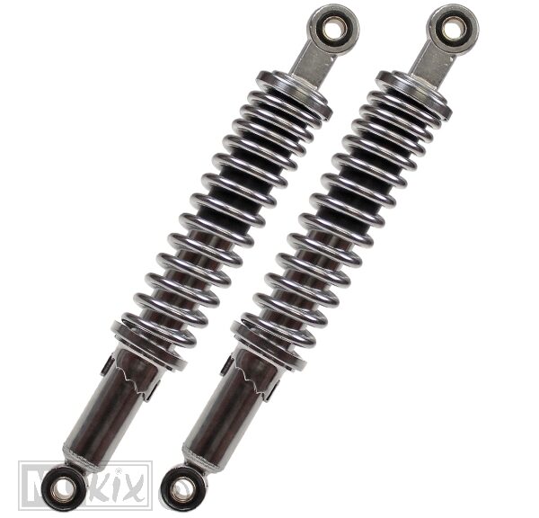 Schokbrekerset Honda 335mm Chroom/Chroom - MKX