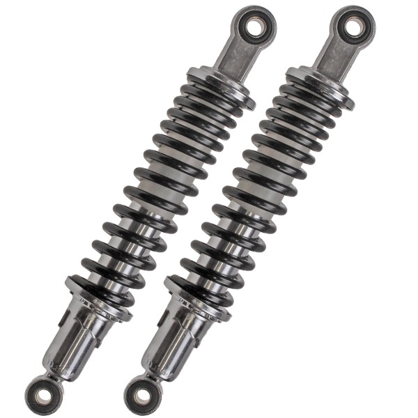Schokbrekerset Honda 310mm Chroom/Zwart - MKX