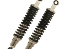 Schokbrekerset Honda 365mm Chroom/Zwart - MKX