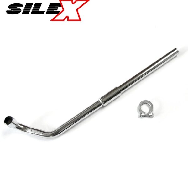 Uitlaatbocht Sachs 504/ Hercules 22mm Links - Silex