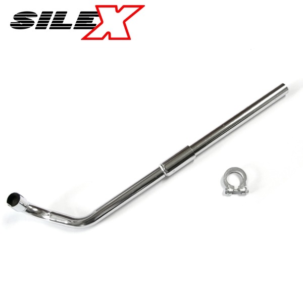 Uitlaatbocht Sachs 504/ Hercules 22mm Links - Silex
