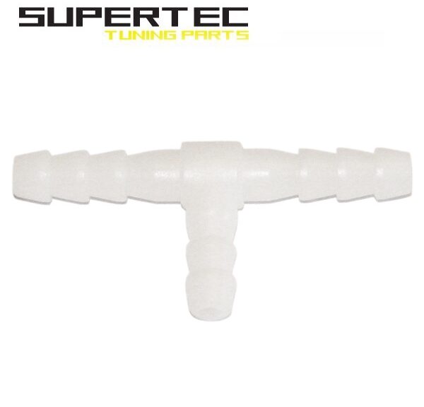 Slangverbinder T-Stuk 6mm WIT Supertec