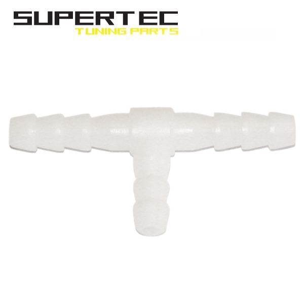 Slangverbinder T-Stuk 6mm WIT Supertec