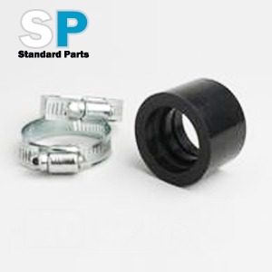 Spruitstuk Aanzuig Rubber Scooter 34/34mm SP