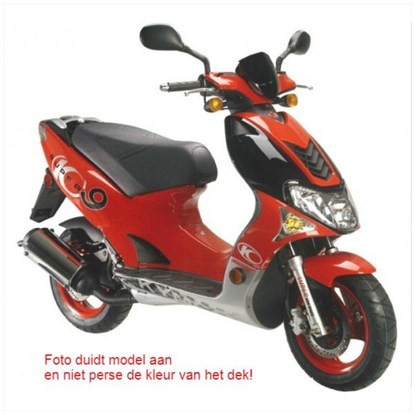 Buddy DEK Kymco Super 9 Carbon/Zwart Xtreme
