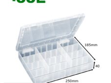 Sorteerdoos Transparant 250x185x 40 Variabel (20) - TTOOLZ