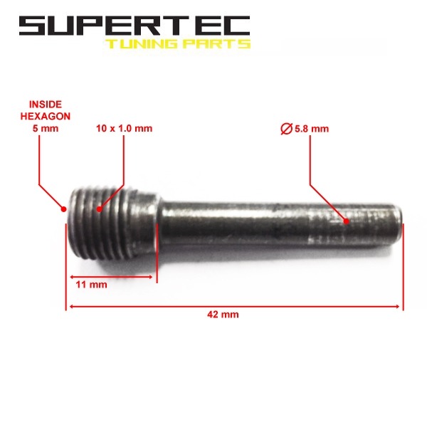Remklauw Stift Voor Peugeot Speedfight 3/4 42mm - Supertec