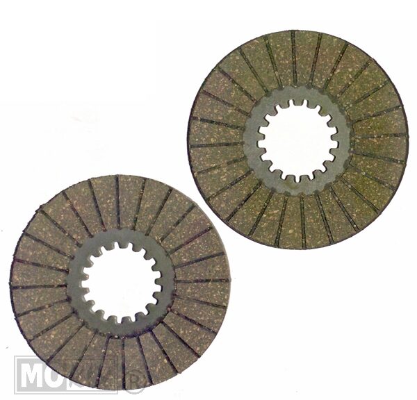 Koppelingsplaat Sachs 2/3/4V (set2 ) 3.7mm SP