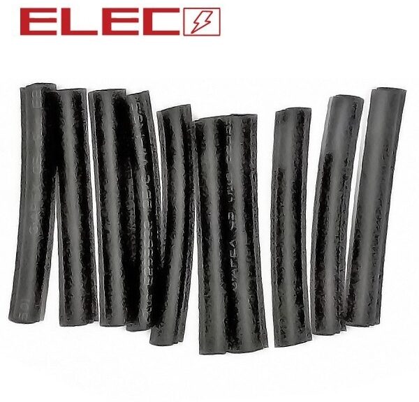 Krimpkous 3.5mm X 40mm Zwart 10st Elec