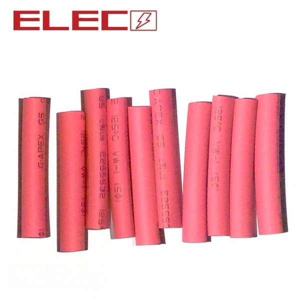 Krimpkous 2.0mm X 40mm Rood 10st