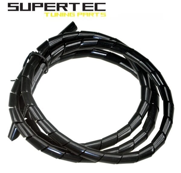 Cover Wrap Buiten Kabel 6mm 1.5meter Zwart - Supertec