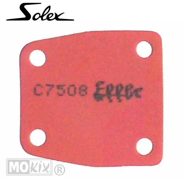 92367 BENZINEPOMP-MEMBRAAN SOLEX RUBBER ROOD