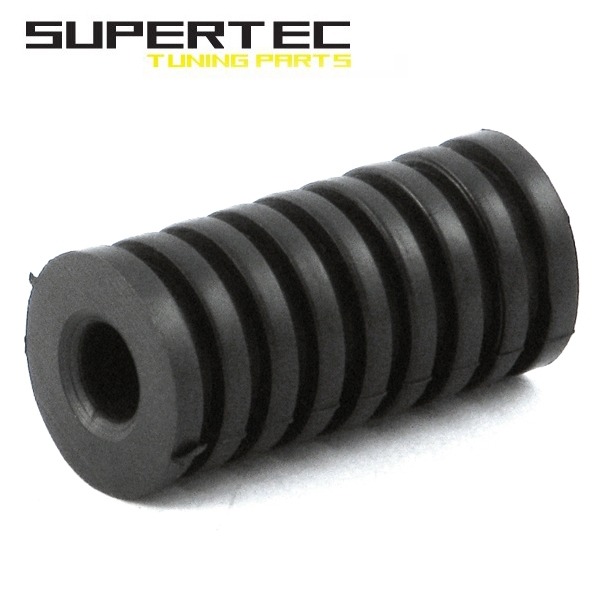 Kickstarterrubber Yamaha FS1/DX Zwart - Supertec