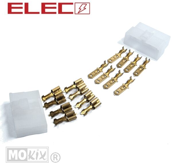 Connector Stekker Plugset 8 Pins 18delig Elec