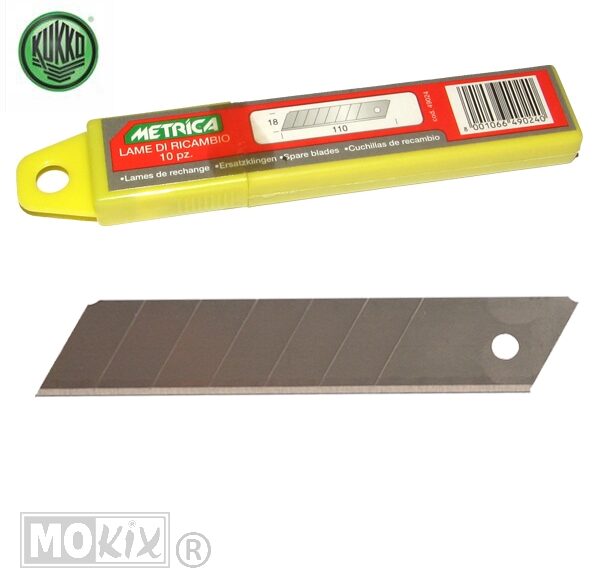 Mesjes Voor Afbreekmes (L2174) Middel 18mm (10) - Kukko