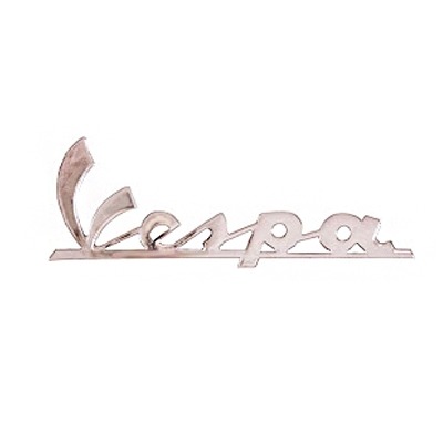 Vespa Embleem DIK Sticker 20cm Chroom - RMS
