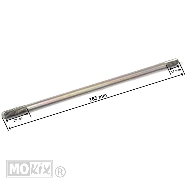 Cilinder Tapeind PEU/SYM 4T (Nt Motor) M6x185 - Bollard