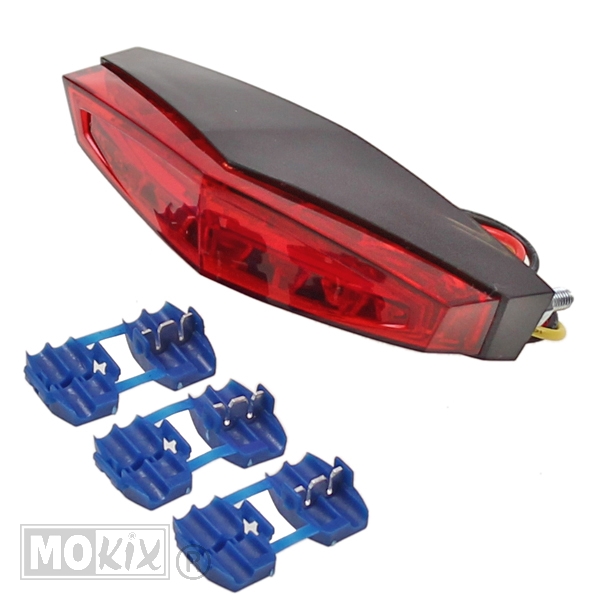 Achterlicht UNI LED Rood CE Elec