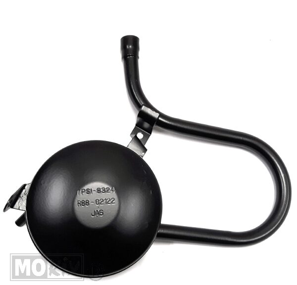 92864 UITLAAT SOLEX MICRON SNORFIETS 12 inch STD ZWART
