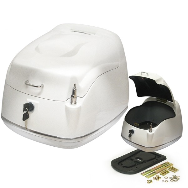 Topkoffer KXM Grand Retro WIT