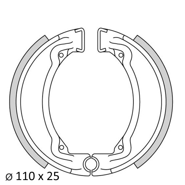 Remschoen-SET Yamaha DT/DX/RD/FS1
