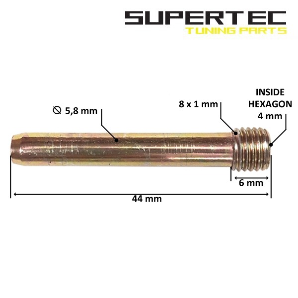 Remklauw Stift Voor China/Generic/Rieju 4T - Supertec