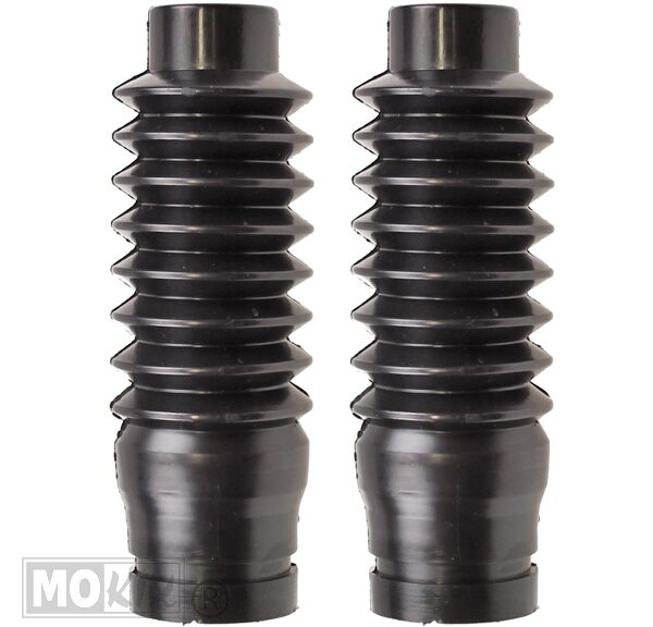 93182 VOORVORKRUBBER MBK 51 16.5cm 30mm ZWART SET