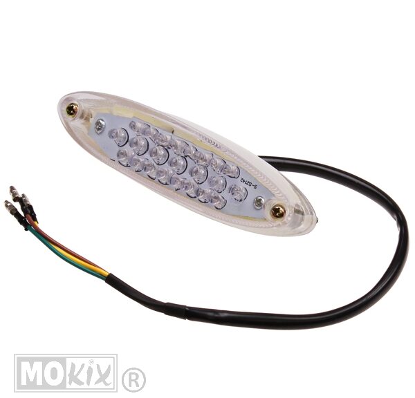 93194 ACHTERLICHT UNI OVAAL LED (BLANK) CE ELEC
