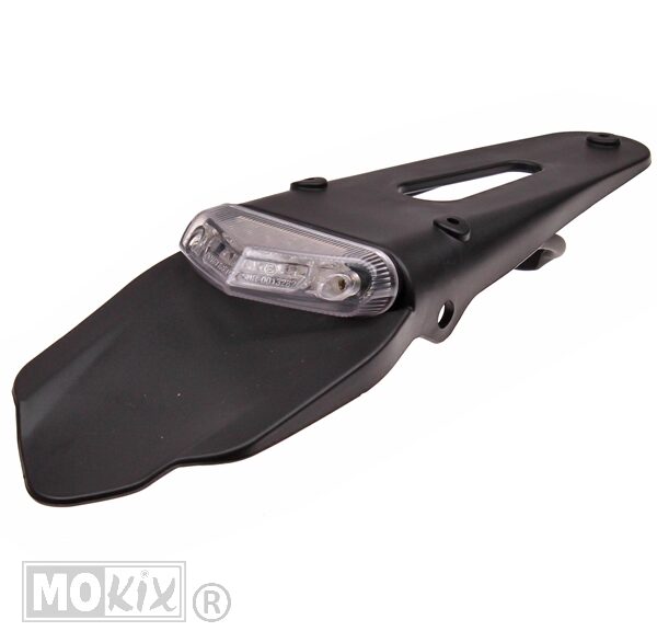 93200 ACHTERSPATBORD UNI ENDURO ONDERB. + LED LAMP BLANK