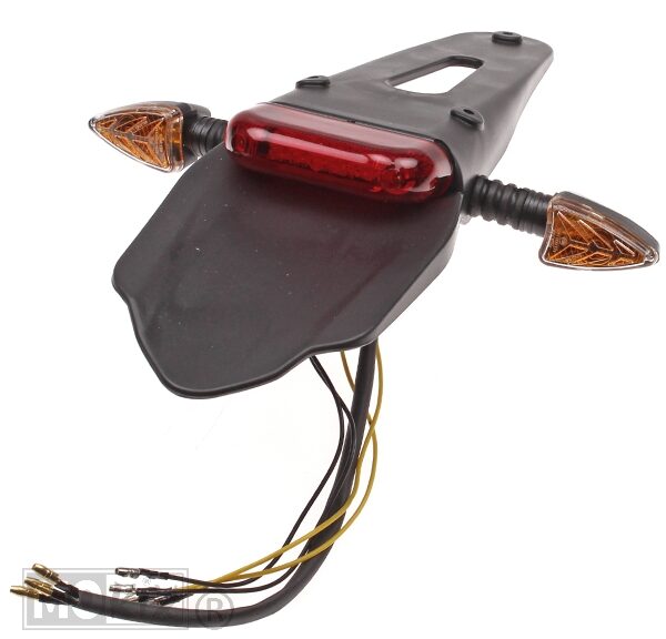 93204 ACHTERLICHT DERBI SENDA-R ONDERBOUW +  RAW ELEC