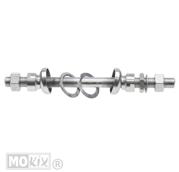 93217 ACHTERAS PUCH MAXI COMPLEET 12mm +ASCONEN
