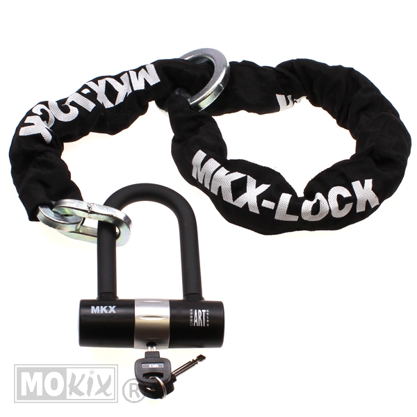 Ketting Slot MKX-Lock 4str ART 120cm (Lang U-Lock)