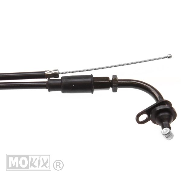 93261 KABEL GAS TOMOS A35 REV/YOUNGS TEFLON >08 ZWART ST