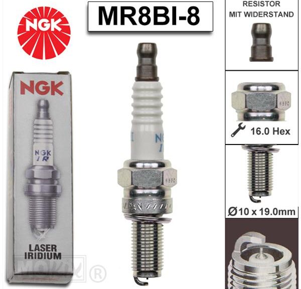 Bougie NGK MR 8 BI-8 (1)