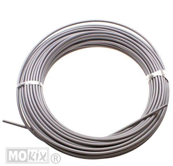 93331 ROL BUITENKABEL UNI 1.5mm 25 mtr GRIJS