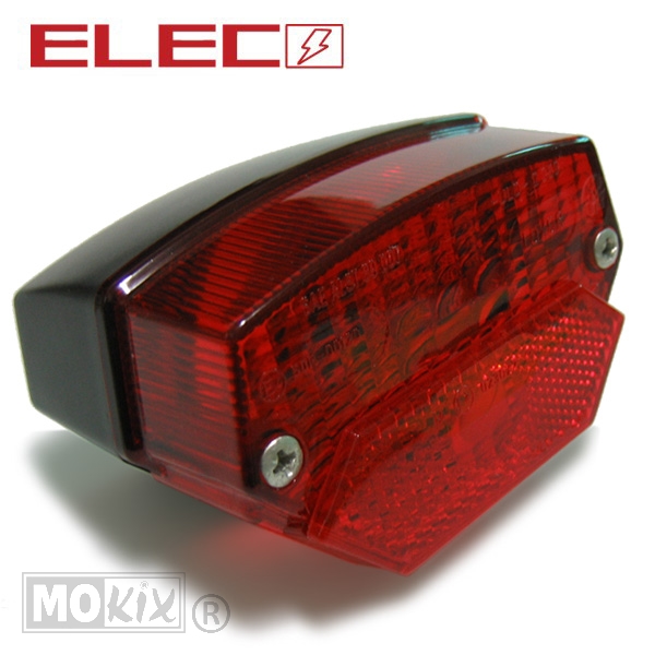 Achterlicht Universeel Zonder Steun (ULO) Rood CE