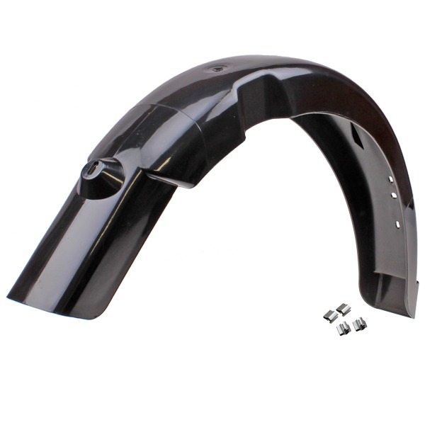 Achterspatbord Peugeot 103 Vogue PVC Zwart