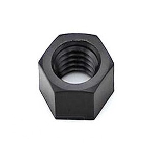 Nylon Moer M5 Zwart (10) - Bollard