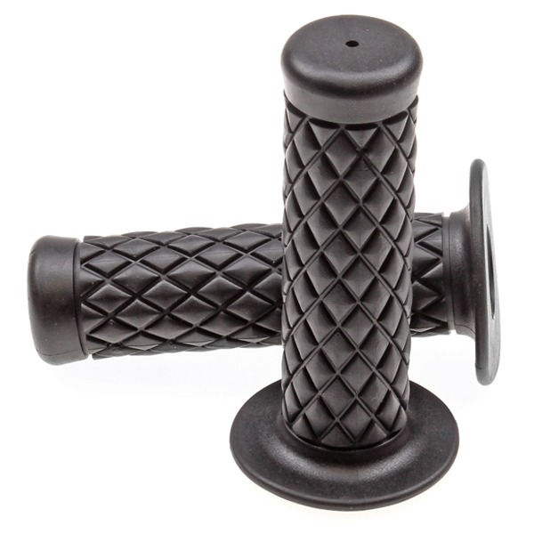 Handvatten Retro Dama Kraag Zwart PVC