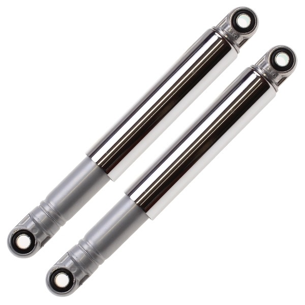 Schokbrekerset Classic Imca GRIJS/CHROOM10mm 260