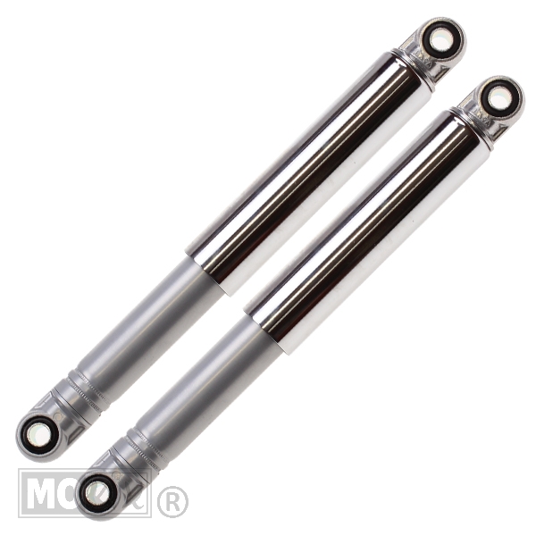 Schokbrekerset Classic Imca GRIJS/CHROOM10mm 290